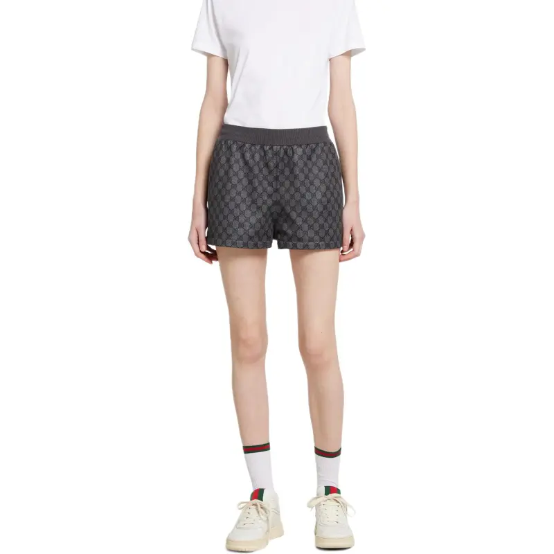GUCCI FW25 Casual Shorts Women's Black-2