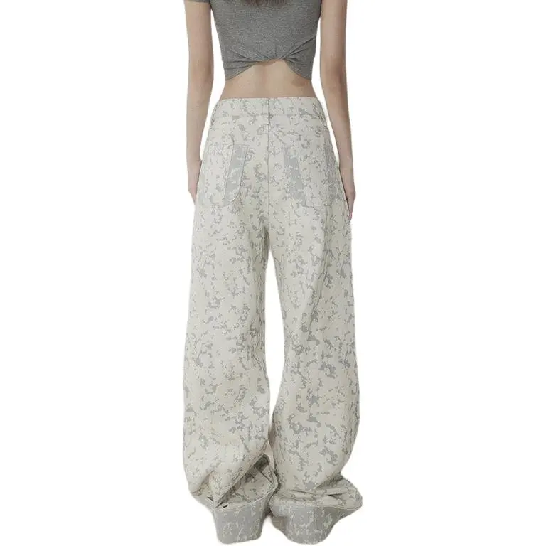 Rose Casual Pants Women's White-0