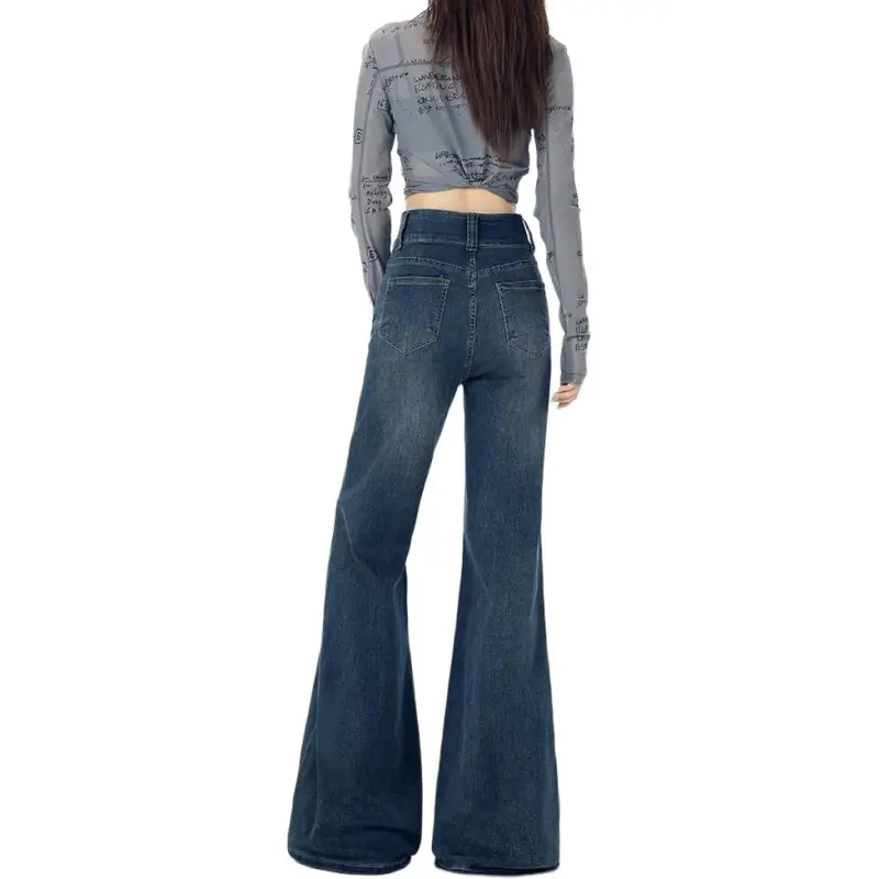 HELEH Jeans Women's Vintage Blue-3