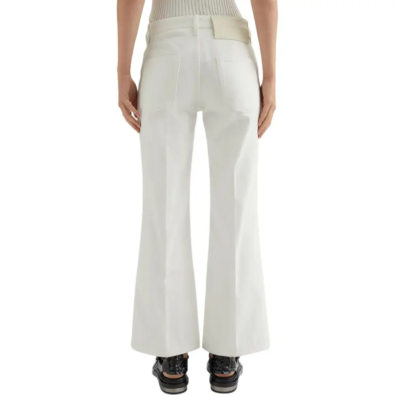 JIL SANDER Flared Denim Trousers-2