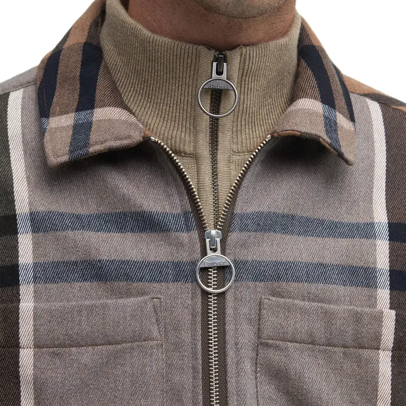 BARBOUR Lannich FW24 Jackets Coats Men's Brown-6