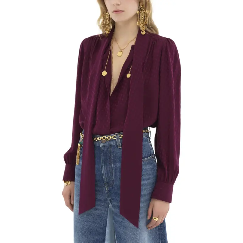 Chloé Shirts Women's Red-2