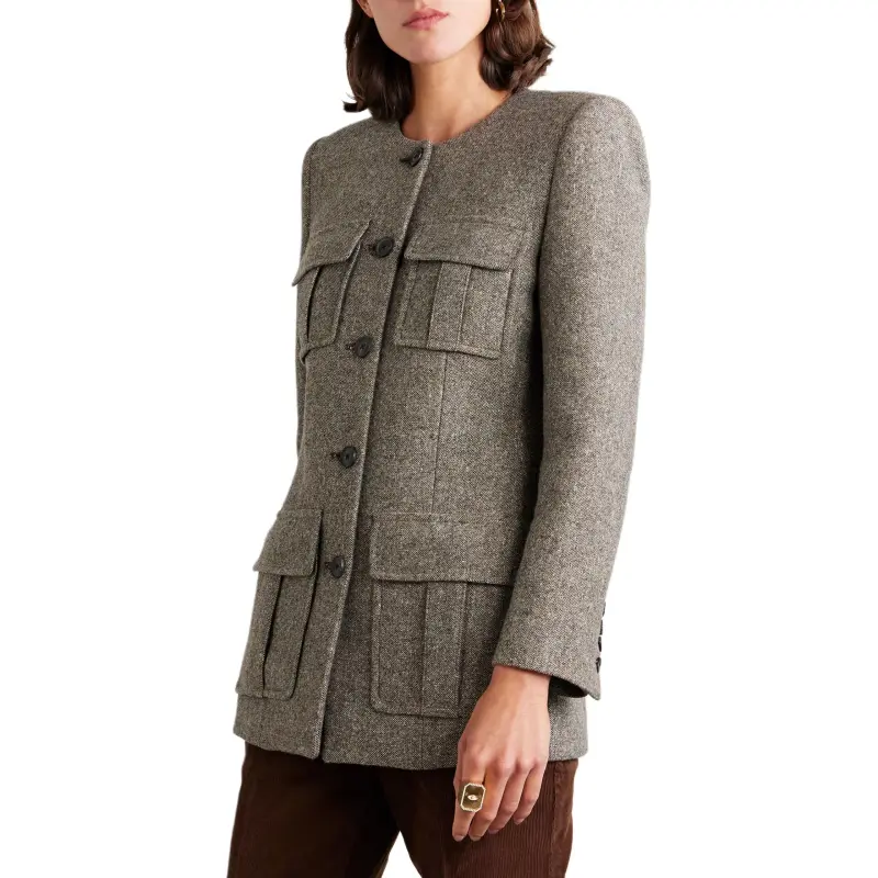 NILI LOTAN Jackets Coats Women's Gray-1