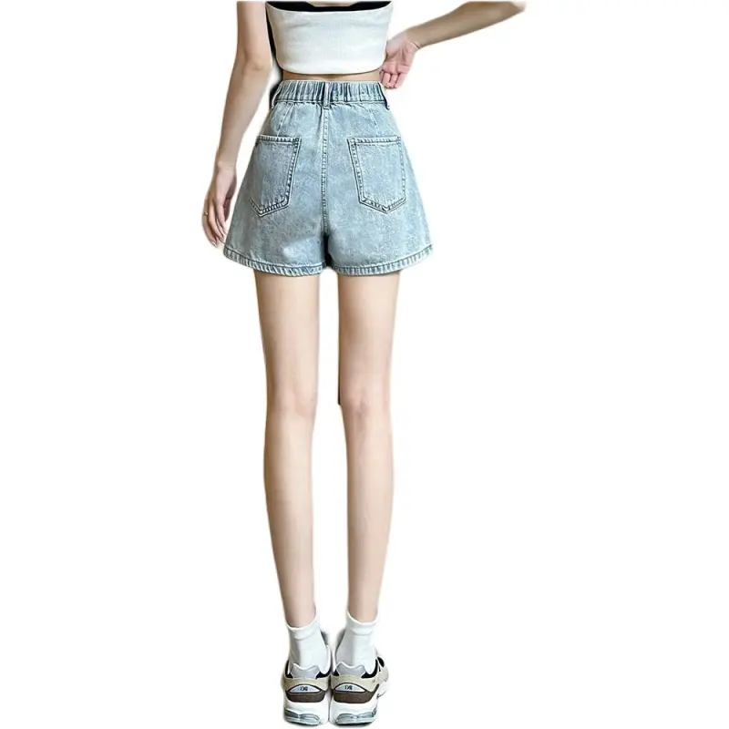 Mu Xiao Xin Denim Short Skirts Women's-2