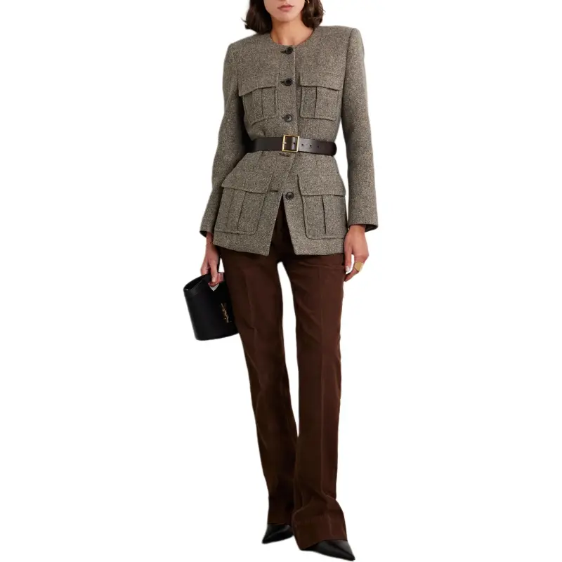 NILI LOTAN Jackets Coats Women's Gray-2