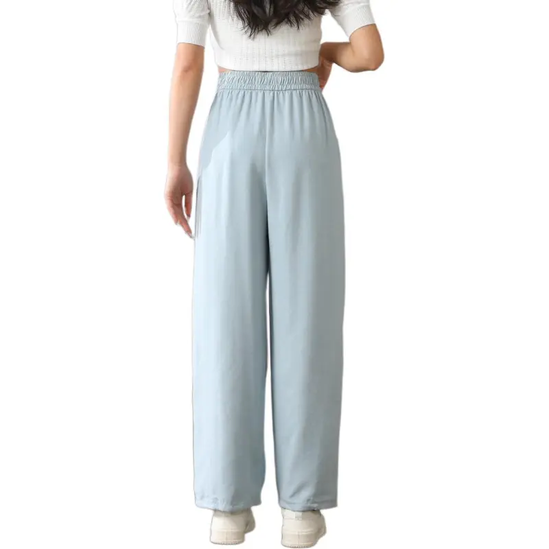 Ya Sheep People Casual Pants Women's Blue-4
