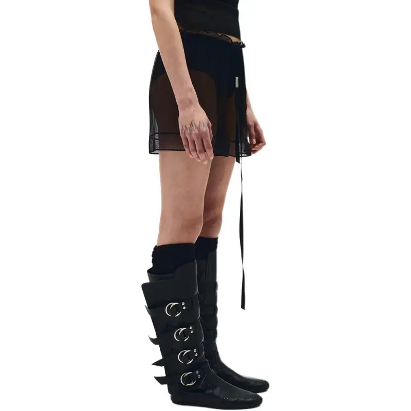 Ann Demeulemeester SS25 Casual Shorts Women's Black-1