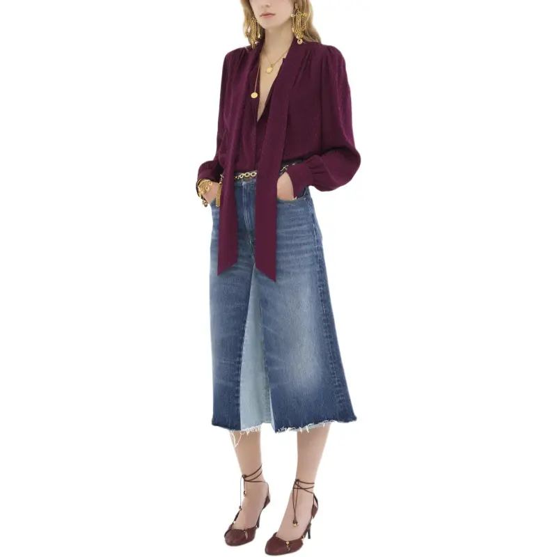 Chloé Shirts Women's Red-1