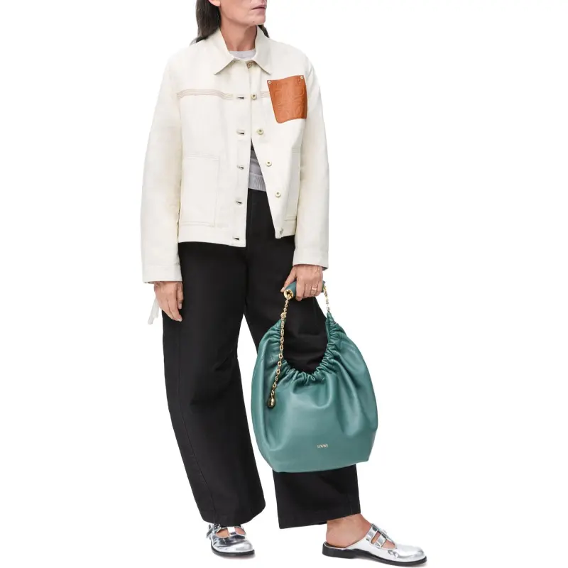 LOEWE SS25 Knitwear Women's Light Gray-3