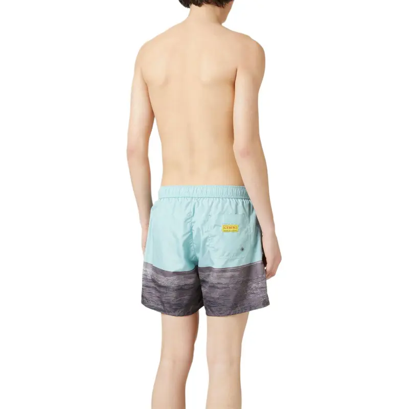 Iceberg Swimming Shorts Men's Sage Green-3