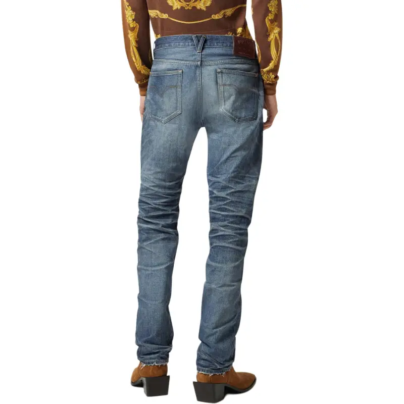 VERSACE Made In Japan Straight leg Jeans-2