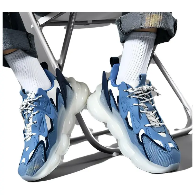 Cuzzi GZJD Fashion Trendy Shoes Height Increasing Abrasion Resistant Low Top Chunky Sneakers Unisex-12