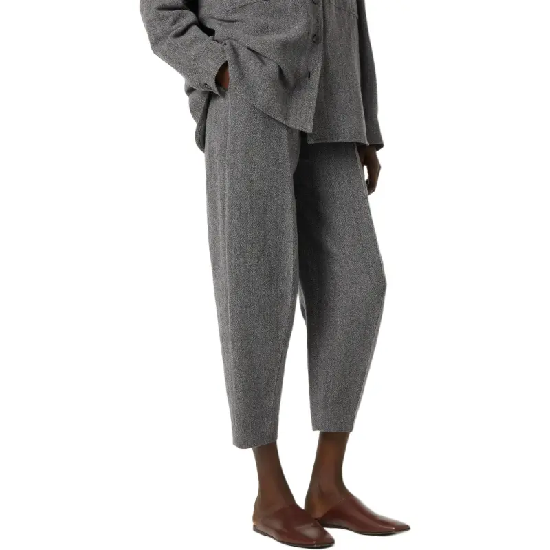 Loro Piana Pressed Crease Trousers-4