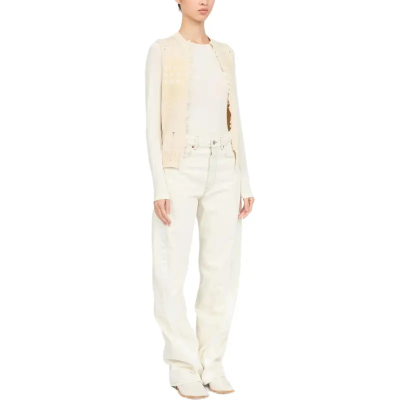 MM6 Maison Margiela Signature Numbers Motif Waistcoat-3