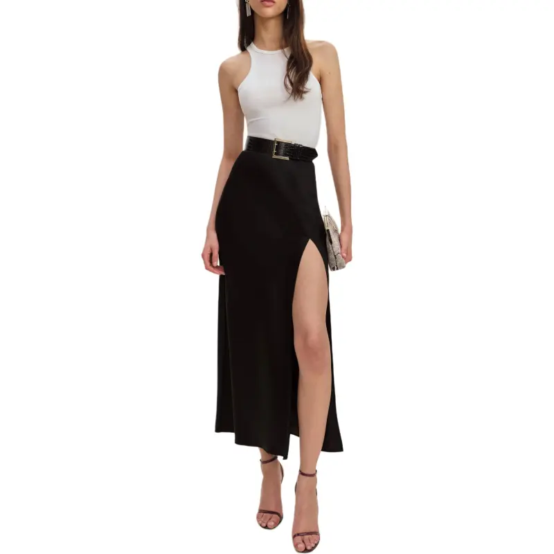 REFORMATION Petites Layla Casual Long Skirt Women's-2