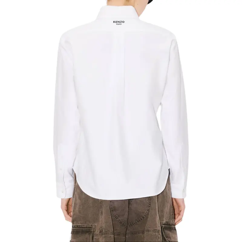 KENZO Pop Logo Detailed Shirt-4