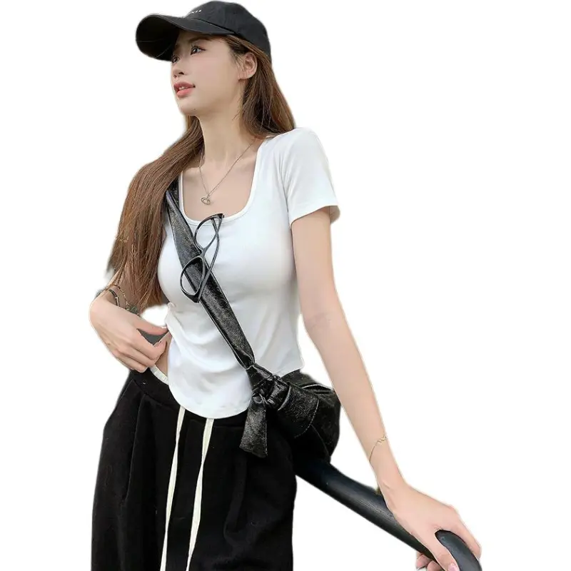 Mu Xiao Xin Set in Sleeve T Shirt Women's-9