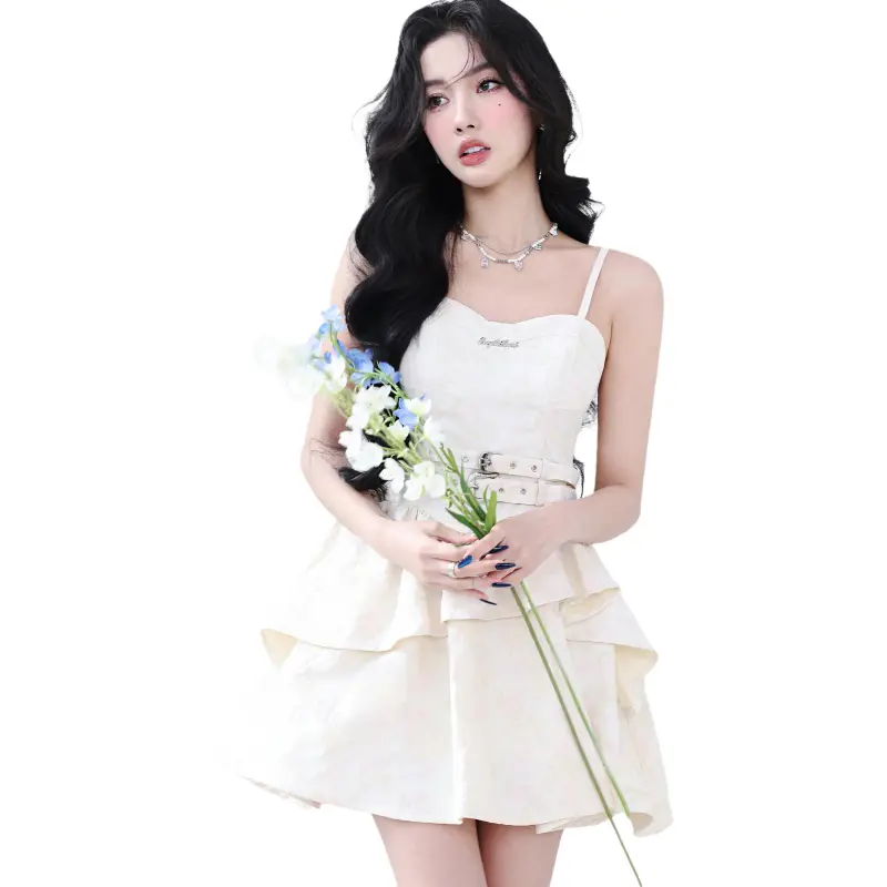 GUOZHEN Slip Dresses Women's-8