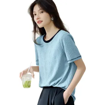 XWI T Shirts Women's Blue