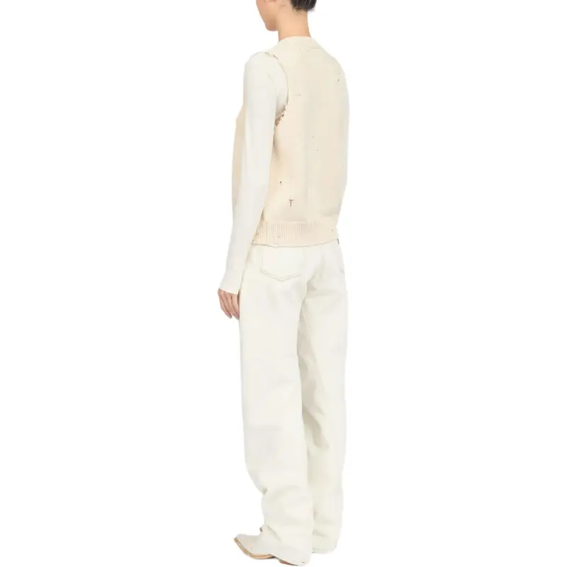 MM6 Maison Margiela Signature Numbers Motif Waistcoat-4