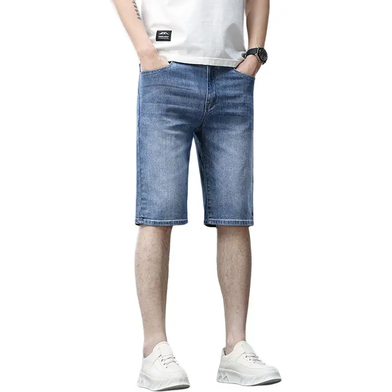 PRPK Summer Denim Shorts Straight Unisex-1