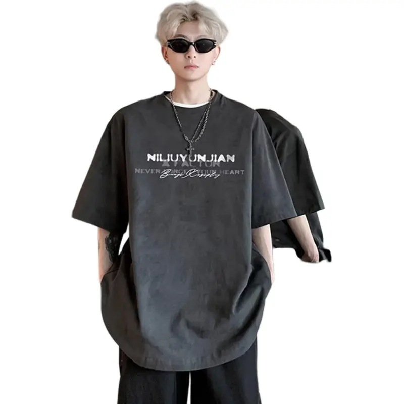 WELTER EXPERIMENT Fashion Versatile T Shirt Unisex-9