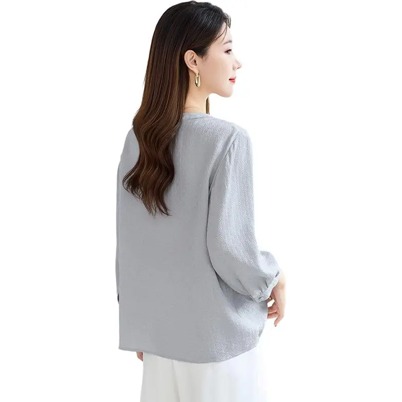 Yi Mengyuan T Shirts Women's Gray-1