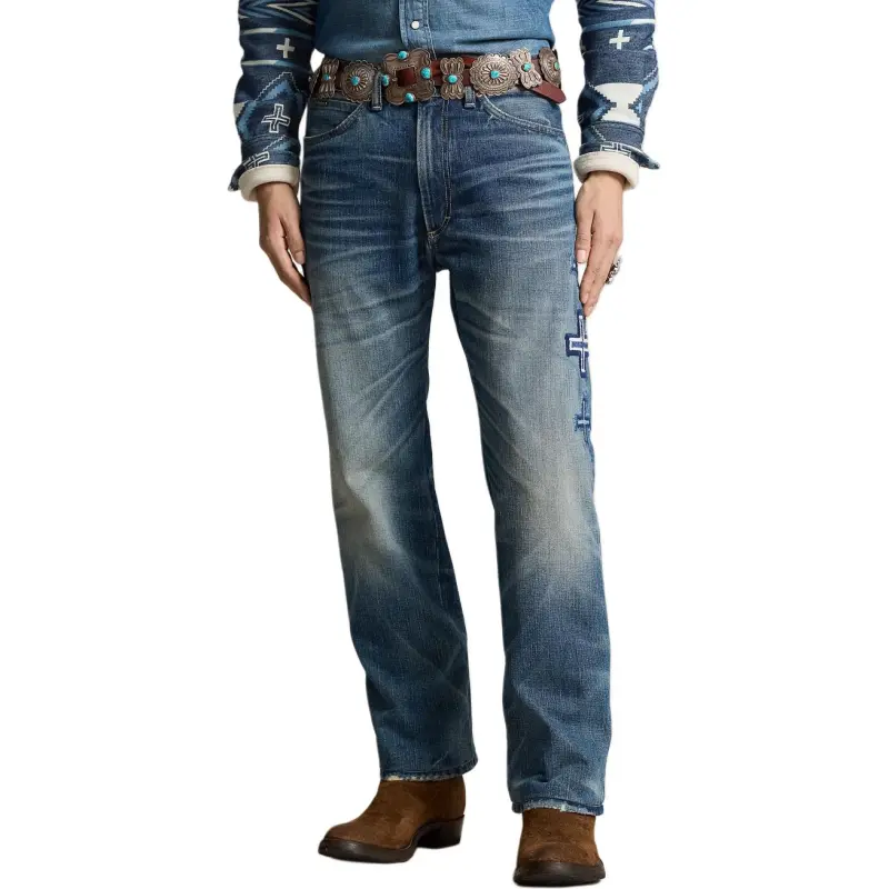 Polo Ralph Lauren x Naiomi Glasses FW24 Jeans Unisex Indigo-2