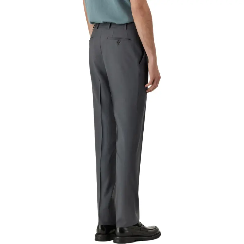 Canali Suit Trousers Men Gray-1