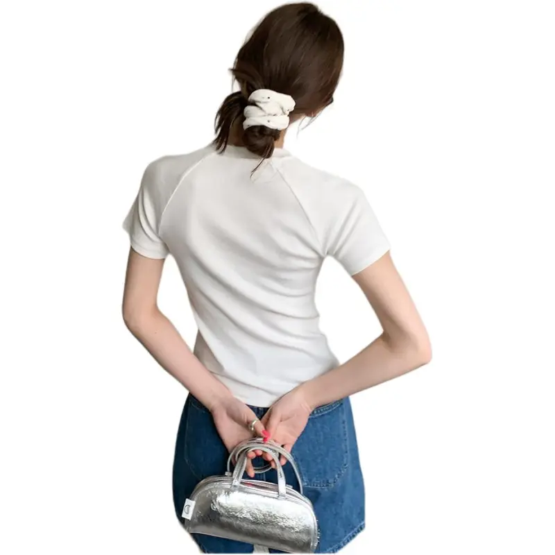 Mu Xiao Xin Raglan Sleeve T Shirt Women's-1