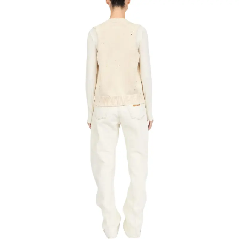 MM6 Maison Margiela Signature Numbers Motif Waistcoat-2
