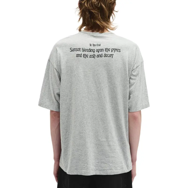 Ann Demeulemeester SS25 T Shirt Men's Gray-1