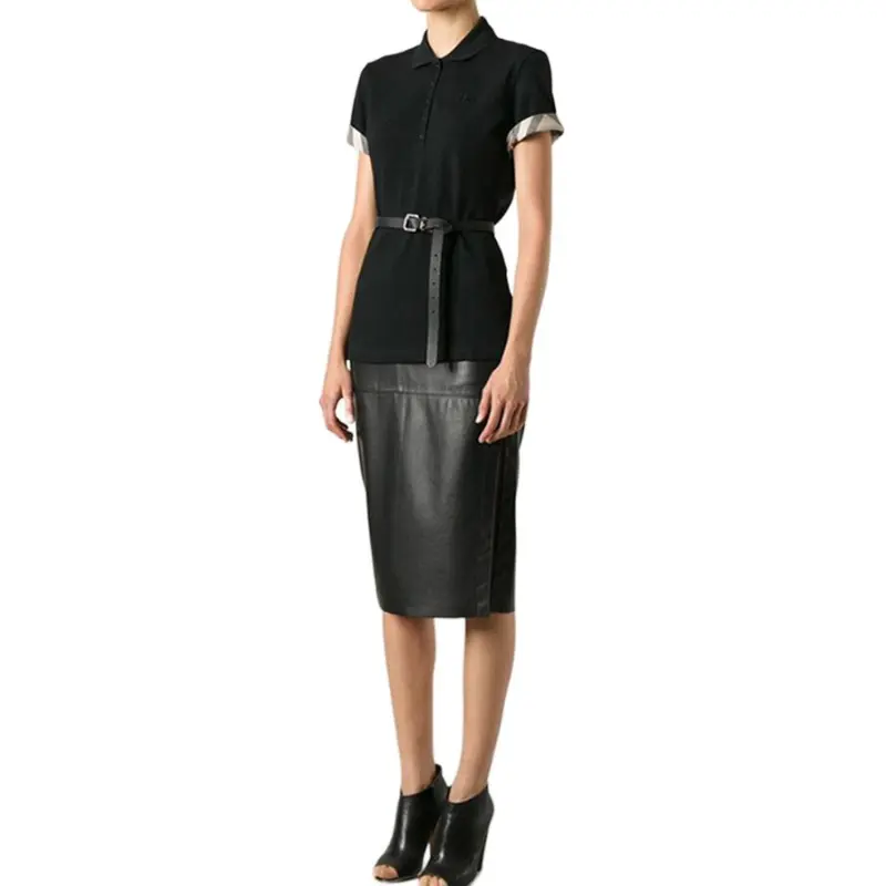 Burberry Polo Shirts Women's Black-1
