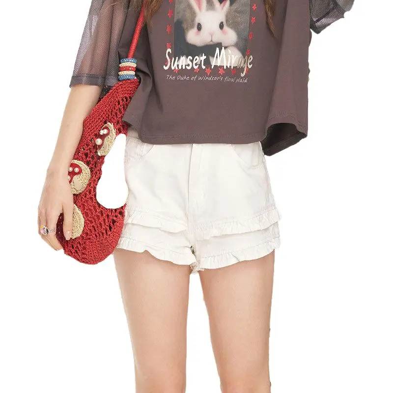ELF SACK Denim Shorts Women's-1