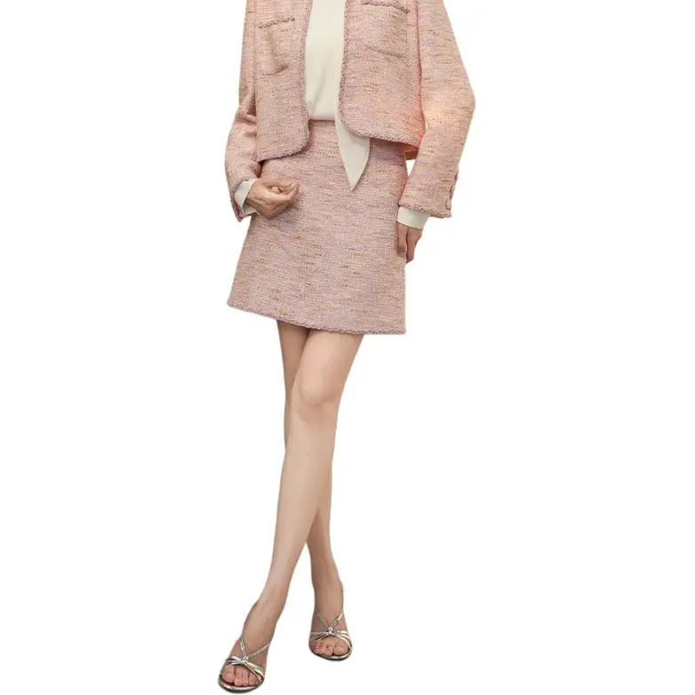 BESIONIA SS25 Casual Short Skirts Women's Pink Purple-1