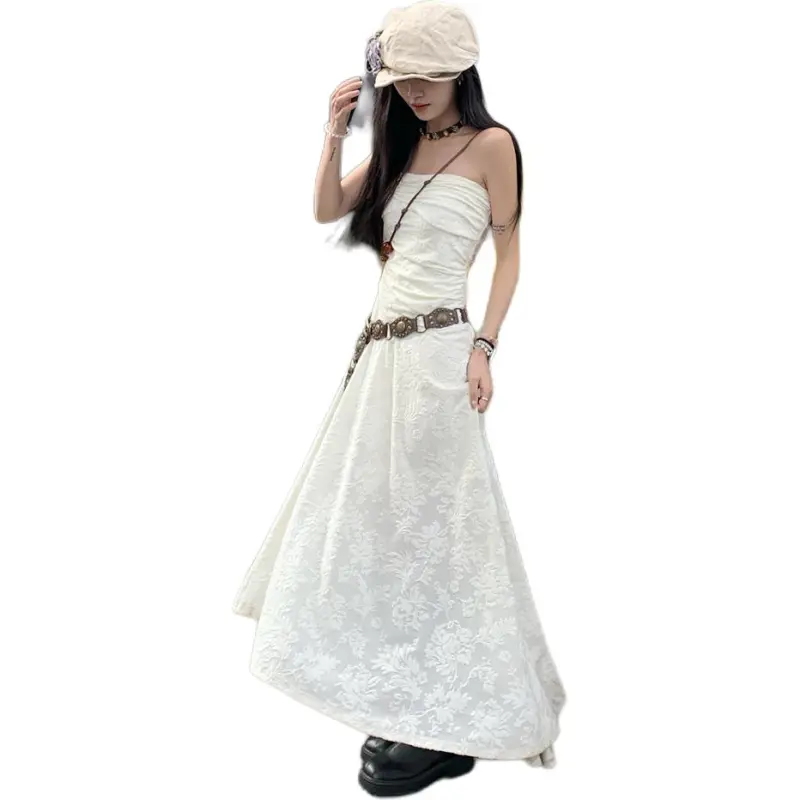 KAISER Sleeveless Dress Women's Ecru-2