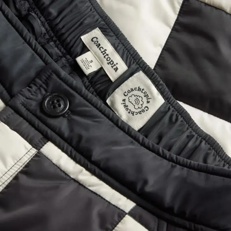 COACH FW24 Down Pants Unisex Cloud Color-5