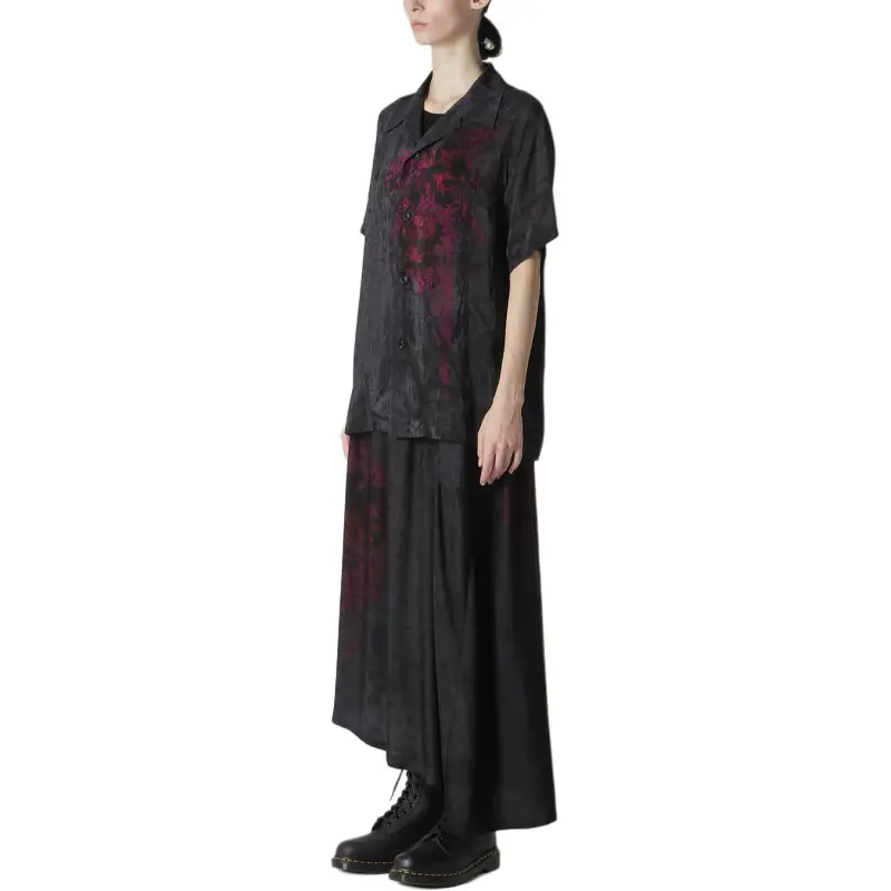 Yohji Yamamoto Abstract print Shirt-4