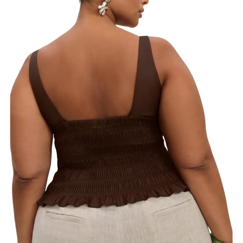 Reformation Tank Tops Women's Coffee-1