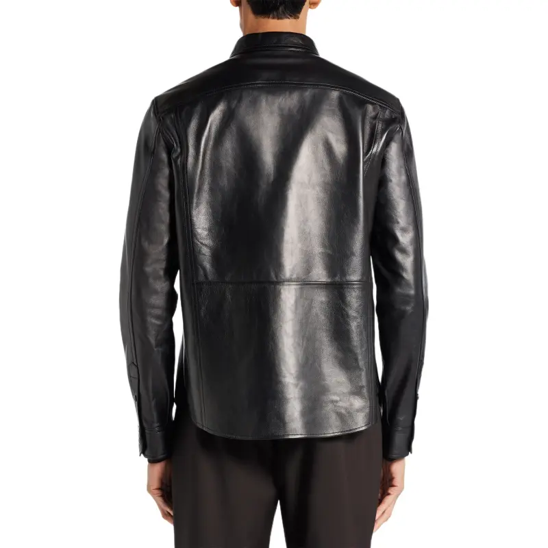 TOM FORD Nappa Western Shirt-3
