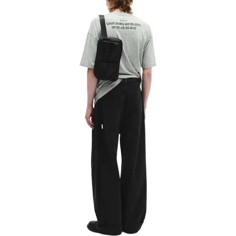 Ann Demeulemeester SS25 T Shirt Men's Gray-3