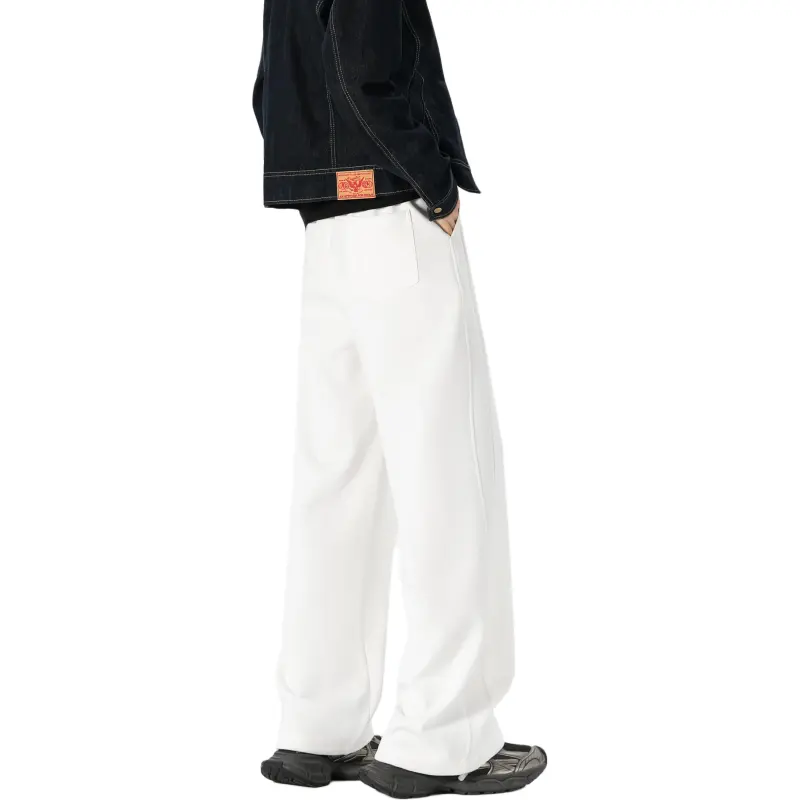WKOOG Casual Pants Unisex Black-6