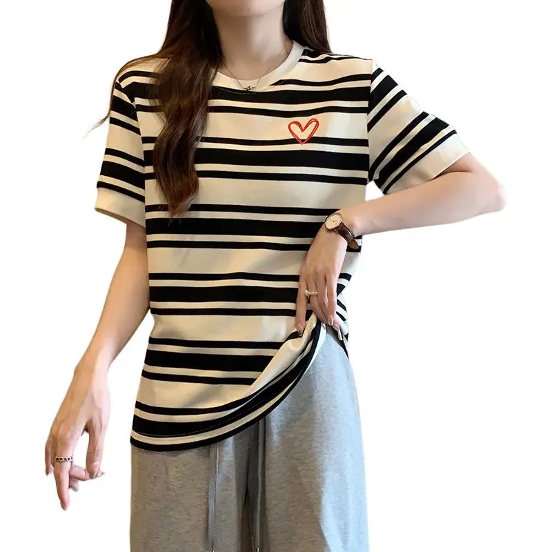 Mu Xiao Xin Set in Sleeve T Shirt Women's-9