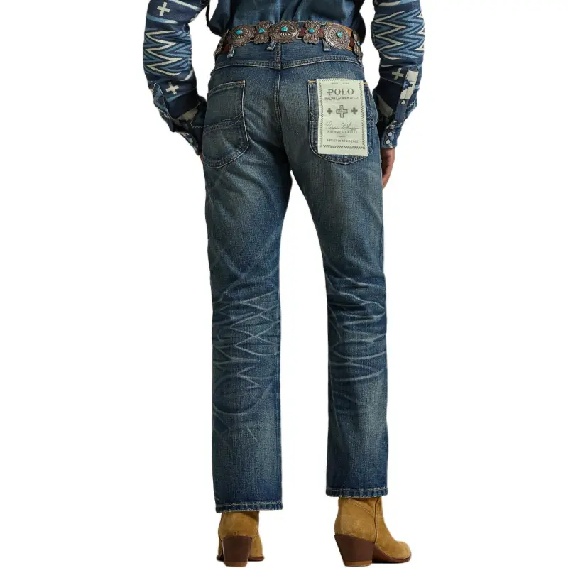 Polo Ralph Lauren x Naiomi Glasses FW24 Jeans Unisex Indigo-6
