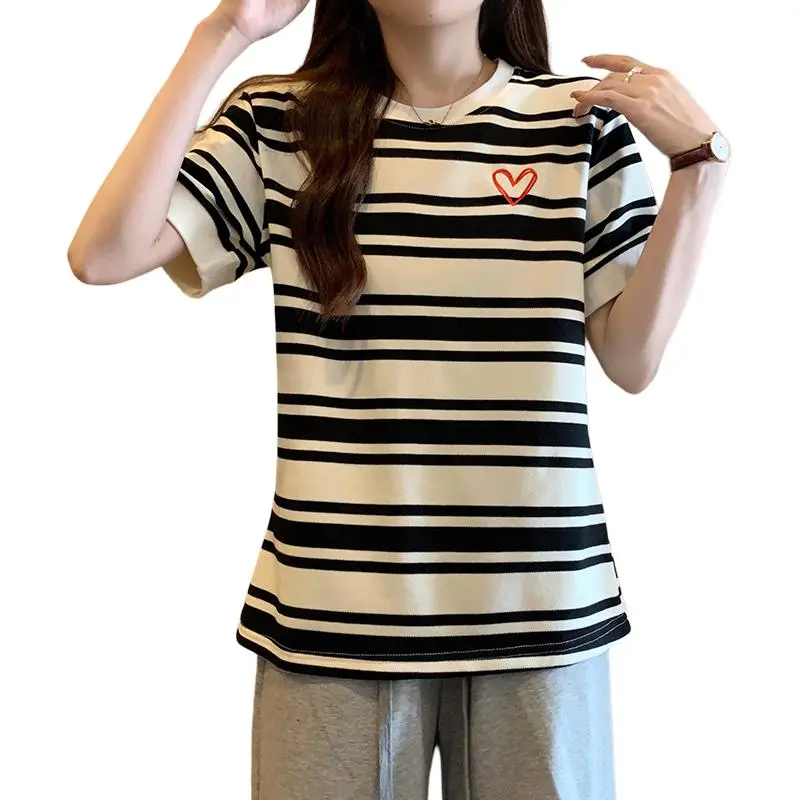 Mu Xiao Xin Set in Sleeve T Shirt Women's-7