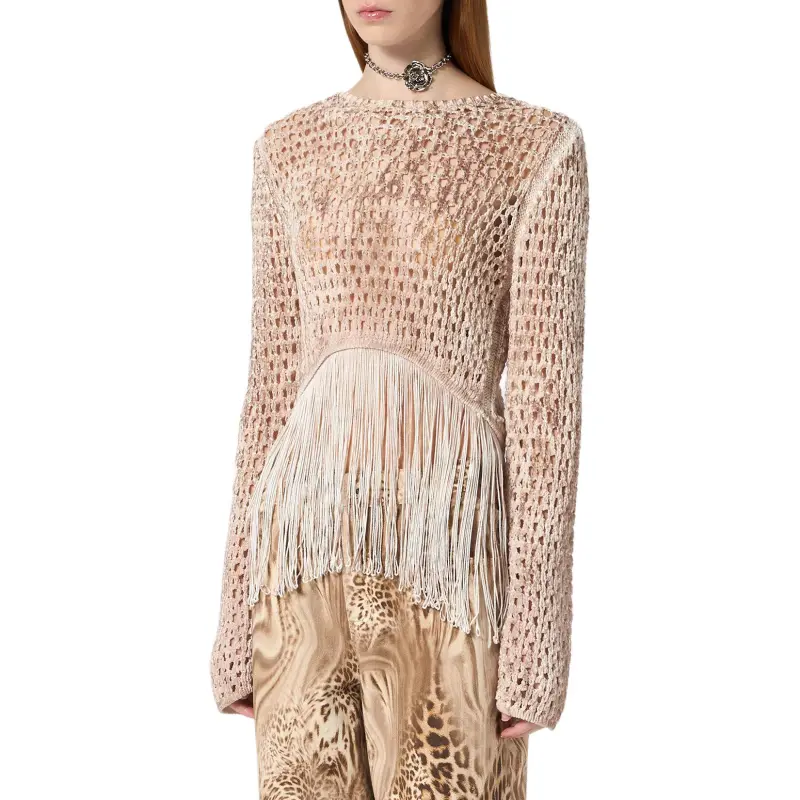 Blumarine Open knit Sweater-3