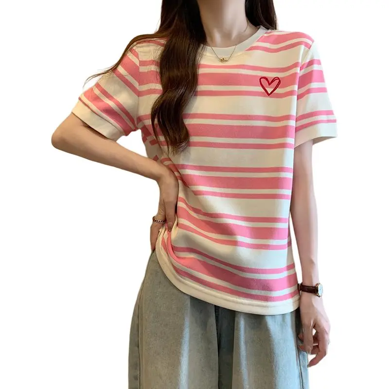 Mu Xiao Xin Set in Sleeve T Shirt Women's-4