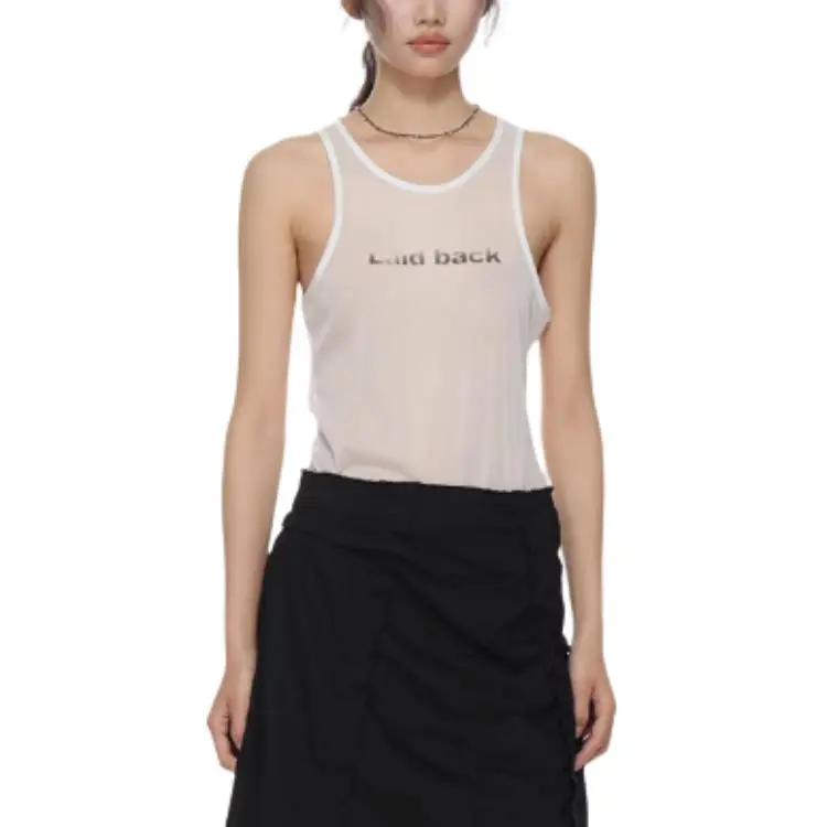 LOW CLASSIC Text graphic Tank Top-1