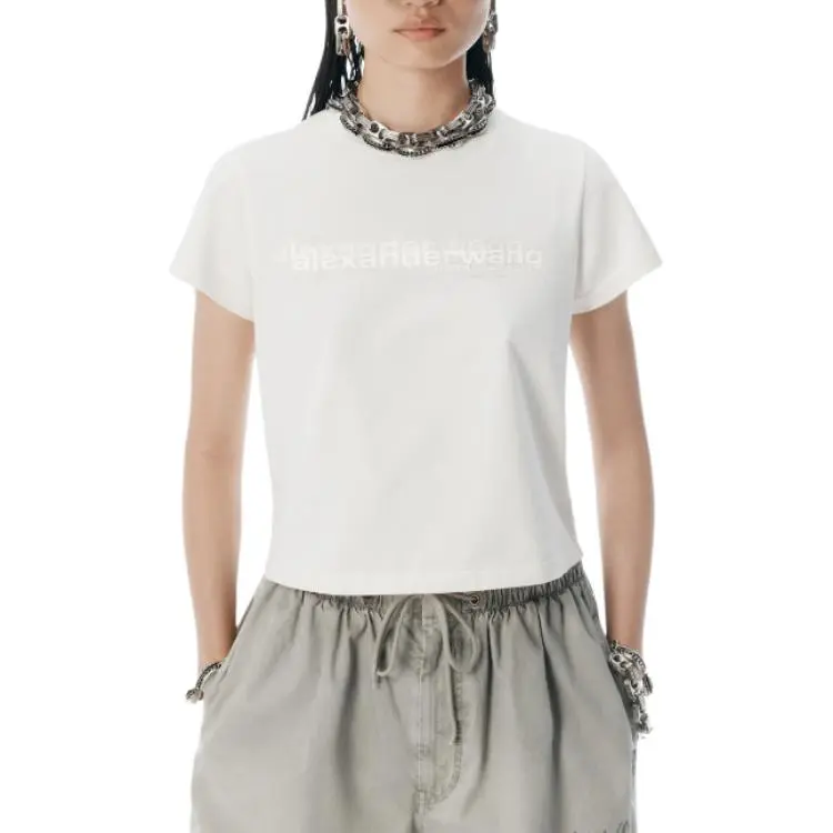 Alexander Wang T Shirts Women's White-1
