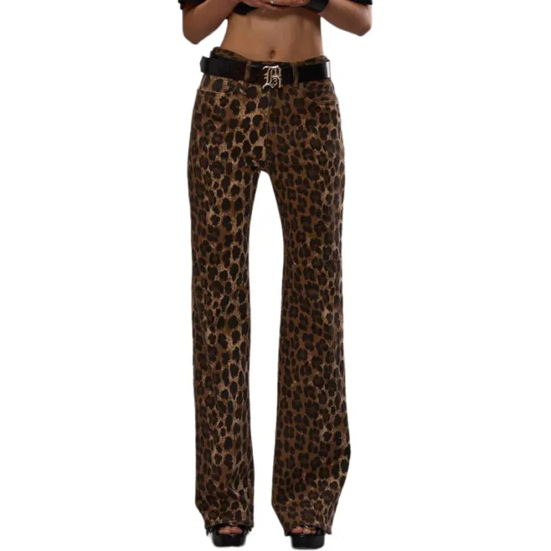 R13 Flared Patterned Designer Jeans-2